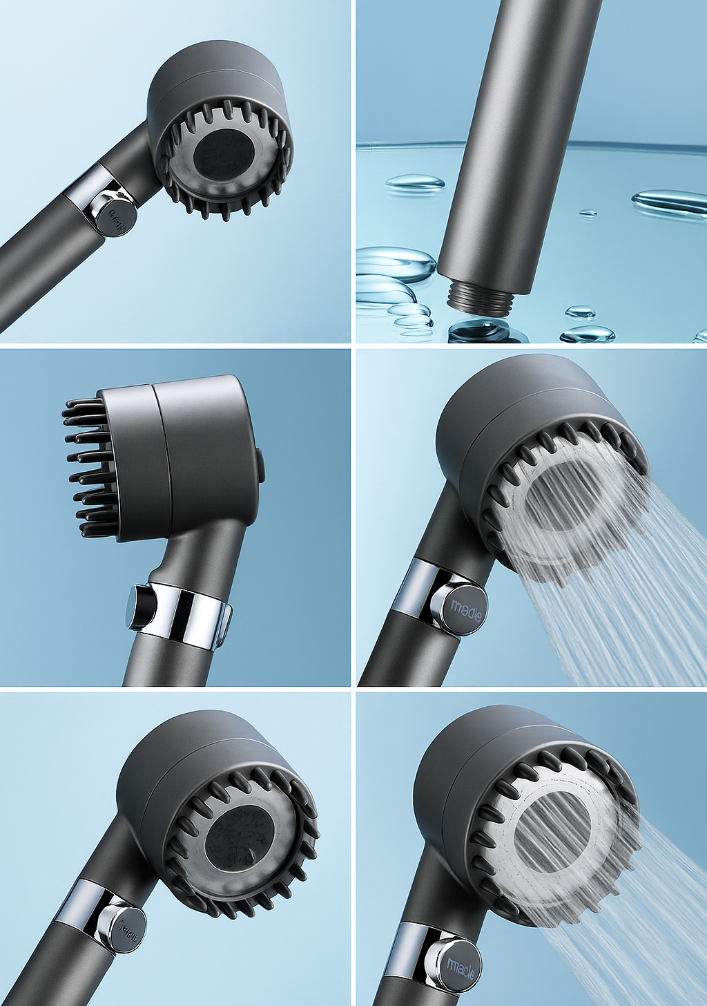 DUCHA TERAPIA – Cabezal de ducha masajeador